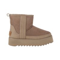 Bota Mujer Plataforma Café Bamers