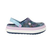 Zuecos Mujer Airline Plataforma Azul Marino Print Bamers