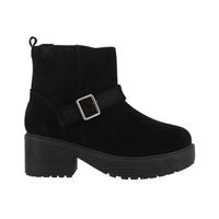 Botines Cuero Mujer Bamers  Charme Heel II Negro