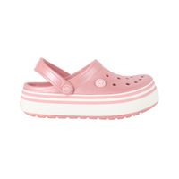 Zuecos Plataforma Niñas Bamers Airline Rosado Metálico