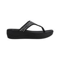 Hawaianas Plataforma Mujer Bamers Cruz Negro