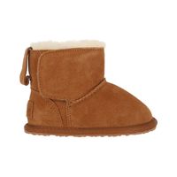 Bota Bamers Blast Cuero Niños TD Café