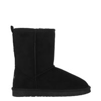 Bota Bamers Blast Zip Fiber Niños Unisex Negro