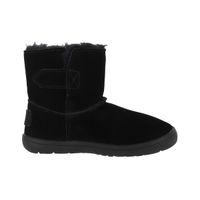 Botas Niñas Cuero Koba Tape Negro Bamers