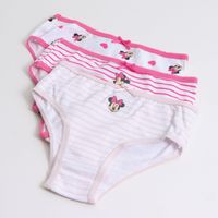 Tripack Calzón Niña Full Print Minnie Rosado Disney