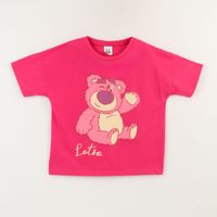 Polera Manga Corta Niña Fucsia Lotso Toy Story Disney