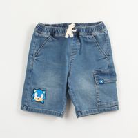Short Niño Azul Denim Sonic