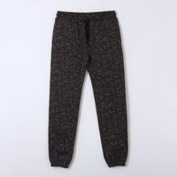 Pantalón de Buzo Niño Full Print Caras Spiderman Gris Marvel