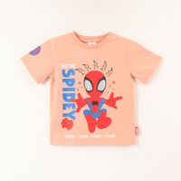 Polera Manga Corta Niño Spidey Do The Naranjo Marvel
