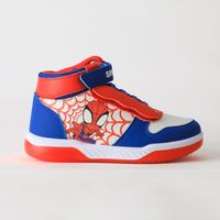 Zapatilla Caña Alta Niño Luces Spidey Blanco Marvel