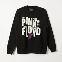 Poleron Cerrado Mujer Logo Negro Pink Floyd