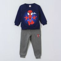 Conjunto Buzo Niño Print Go Spidey Azul Marvel