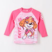 Polera UV Niña Rosado Skye Paw Patrol