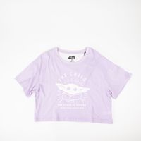 Polera Mujer Mandalorian The Force Lila Star Wars