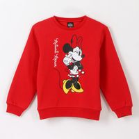 Polerón Cerrado Niña Minnie Guiño Rojo Disney