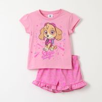 Pijama Corto Niña Skye Rosado Paw Patrol