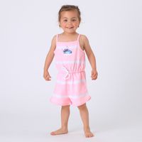 Enterito Niña Rosado Rayas Tie Dye Lilo & Stitch Disney