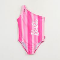 Traje de baño entero Niña Fucsia Rayas Estampado Barbie