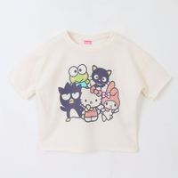 Polera Manga Corta Niño Blanco Friends Hello Kitty