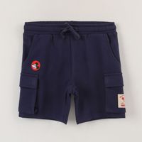 Short Niño Azul Cargo Mickey Disney