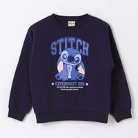 Polerón Cerrado Niña Experiment 626 Lilo Stitch Azul Disney