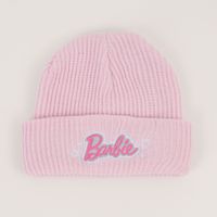 Gorro Niña Corazones Rosado Barbie