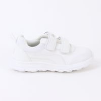 Zapatilla Escolar Niña Velcro Minnie Mouse Blanco Disney