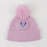Gorro con Pompón Niña Minnie Rosado Disney