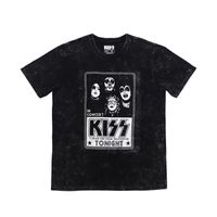 Polera Hombre In Concert Gris Oscuro Kiss