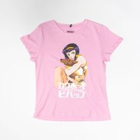 Polera Mujer  Cowboy Bebop   Rosado