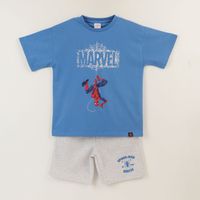 Conjunto Niño Azul Spiderman Hanging Marvel