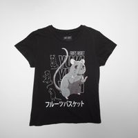 Polera Mujer  Fruits Basket  Animal Gris
