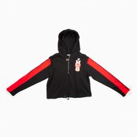 Poleron Mujer Mickey Twenty Eight Negro Disney