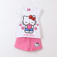 Conjunto Niña Blanco Corazón Hello Kitty