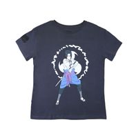 Polera Mujer Sasuke Gris Naruto