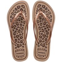 Sandalia Mujer Slim Animals Dorado Rose Havaianas