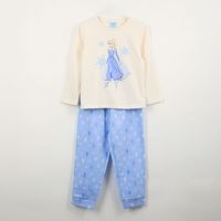 Pijama Manga Larga Elsa Frozen Beige Disney