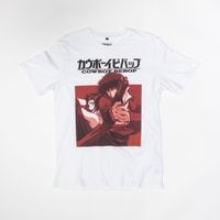 Polera Hombre Cowboy Bebop Blanco