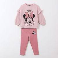 Conjunto Niña Vuelos Minnie Mouse Rosado Disney