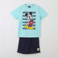 Conjunto Niño Celeste Personaje Mickey Disney