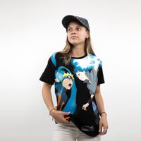 Polera Mujer Versus Negro Naruto