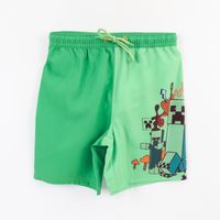 Traje de baño Niño Creeper Verde Minecraft