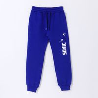 Pantalón de Buzo Niño Jogger Azul Sonic