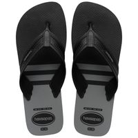Sandalia Hombre City Basic Negro Gris Acero Havaianas