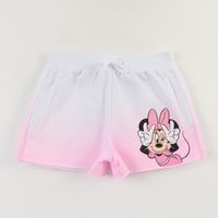 Short Cordón Niña Blanco Tie Dye Minnie Mouse Disney