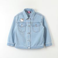 Chaqueta Denim Niña Logo Espalda Azul Hello Kitty