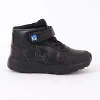 Zapatilla Escolar Niño Caña Alta Negro Sonic