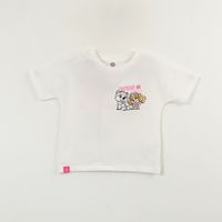 Polera Manga Corta Niña Skye Y Everest Blanco Paw Patrol