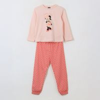 Pijama Manga Larga Niña Soooo Chic Minnie Rosado Disney