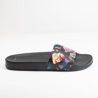 Sandalias Hombre Just them Negro Rick and Morty